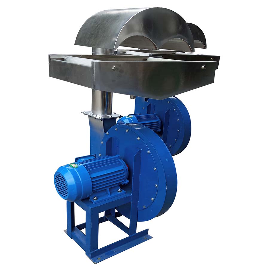 Vertical fan side
