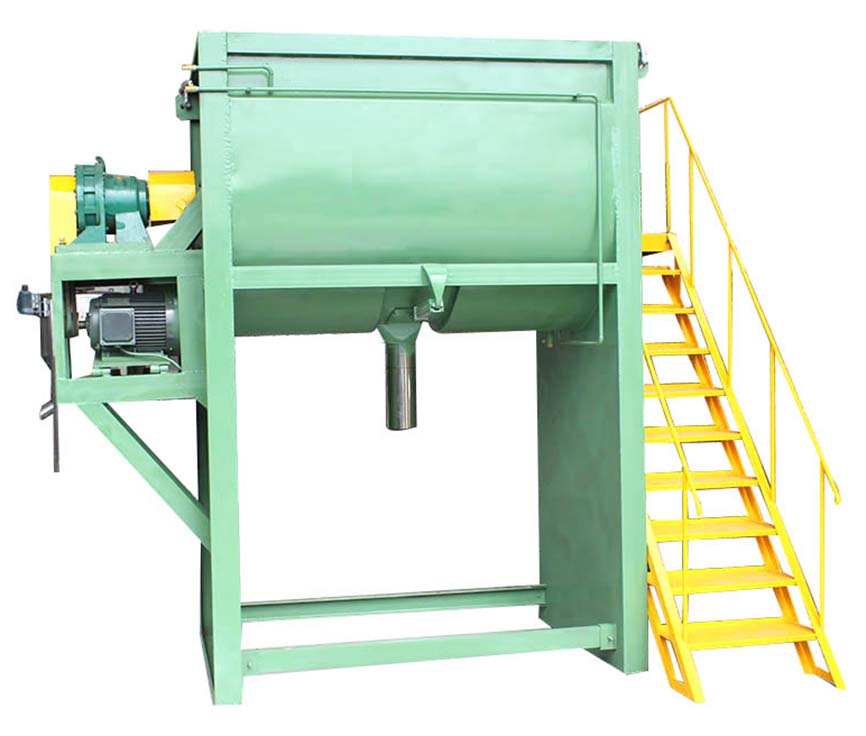 Horizontal mixer